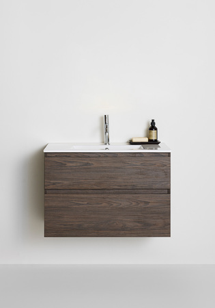 Pesuallaskaappi  Style Ruskea Tammi + Pesuallas 800