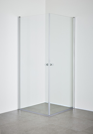 Suihkunurkka Hafa Rain Corner 80X80 Kirkas Alu