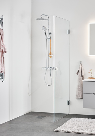 Suihkuovi Infinity 80 Kromi Hafa