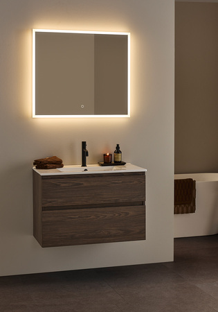 Pesuallaskaappi  Style Ruskea Tammi + Pesuallas 800