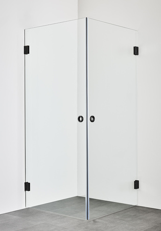 Suihkunurkka Infinity 80X90 Musta Hafa