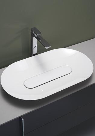 Malja-Allas  Edge Oval  Lasitettu Teräs