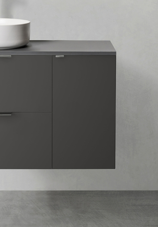 Sivukaappi Shape Softclose Antracit 300