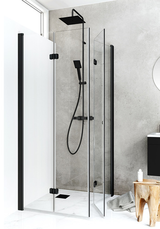 Suihkunurkka Igloopro Taitettava 80X80 Musta Hafa