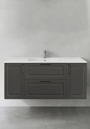 Ala+Sivukaappi Hafa Grace 1200 X2 Push Antracit