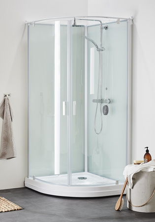 Suihkukaappi Breeze Deluxe 90X90 Round