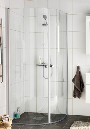 Suihkuovissa Look R 80X80 Kirkas Lasi