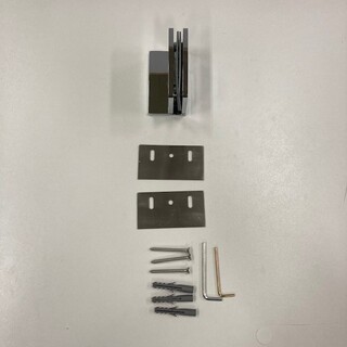 Sarana Infinity Suihkuovi Kromi (1 Kpl)