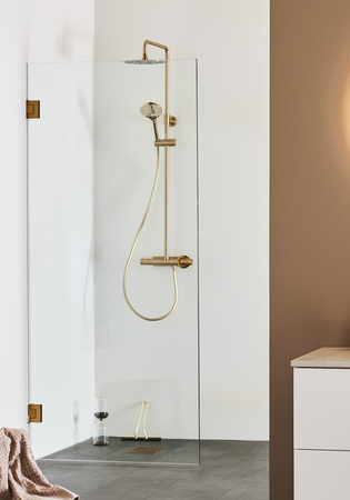 Suihkuovi Infinity 100 Messinki Hafa