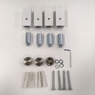 Original Towel Warmer Assembling Kit White