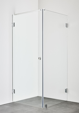 Suihkunurkka Infinity Combi Ovi/Seinä 80X90 Kromi Hafa