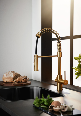 Keittiöhana Dine Apk-Liitännällä Messinki