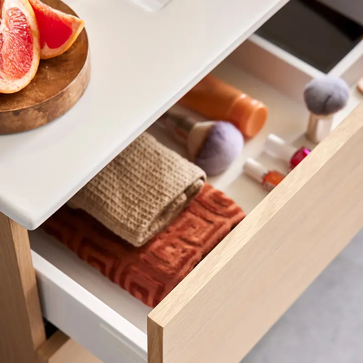 Hafa Go ek kylpyhuonekaluste laatikko yksityiskohta