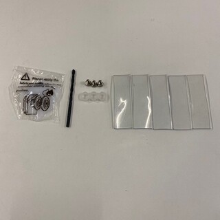 Original Shower Door Round Assembling Set Chrome