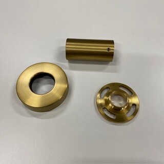 Wall Bracket Roof Shower Brass