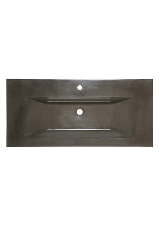 Pesuallaskaappi Shape Antracit 1000 + Pesuallas Betonia